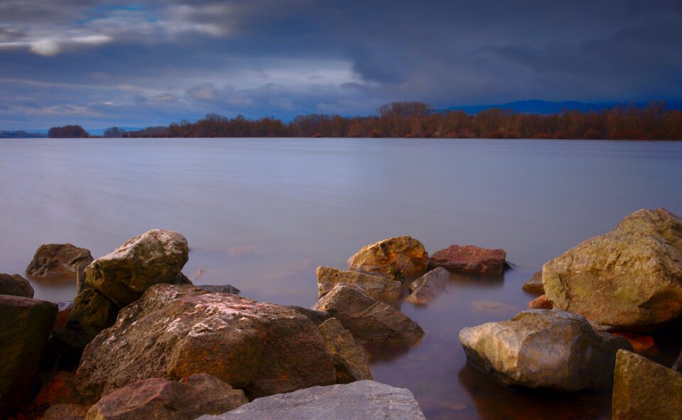 Nature landscape wet photo