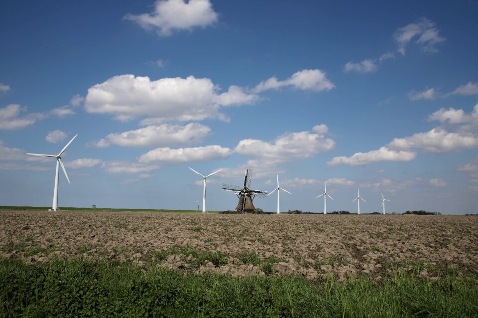 Energy ability old windmill