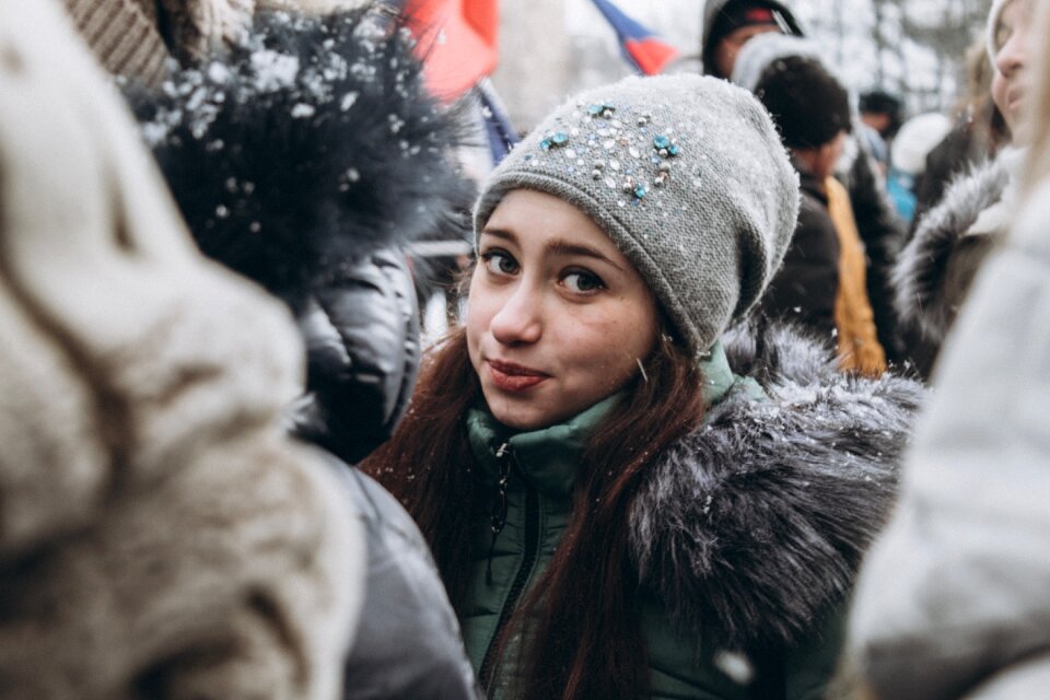 Model person winter