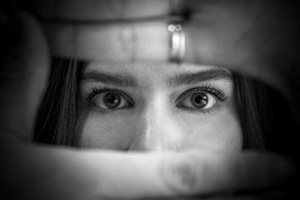 Person expression eyes