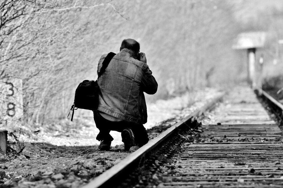 Photographer photograph camera