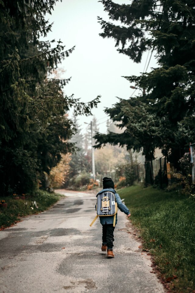 Young autumn loneliness