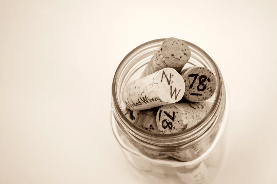 Corks stock photo drink