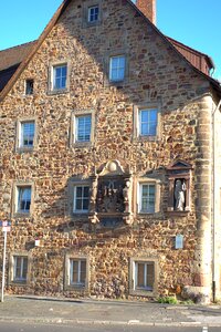 Building wall window photo