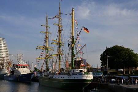 Bark ship water