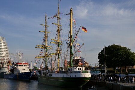 Bark ship water photo