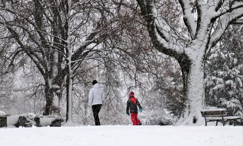 Snow spacer park