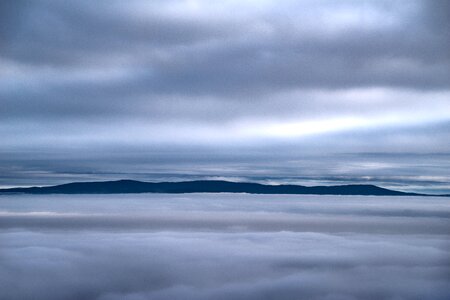 Cloud cloudy mist photo