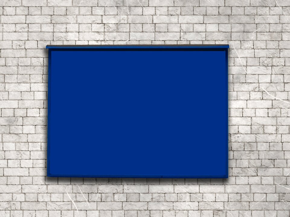 Board wall advertising sign