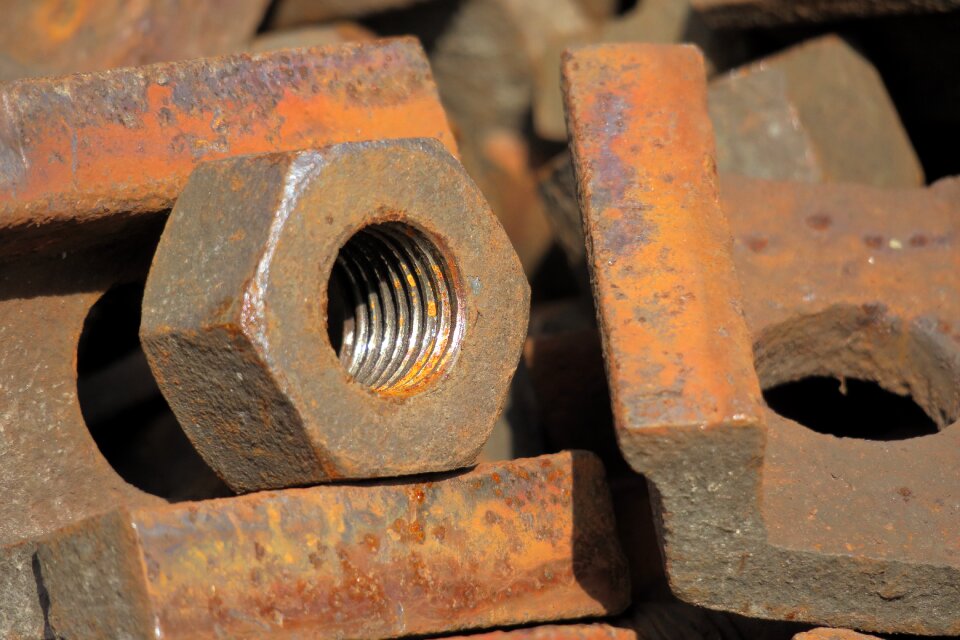 Gleißbett mother track bed rust