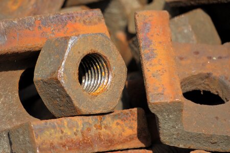 Gleißbett mother track bed rust