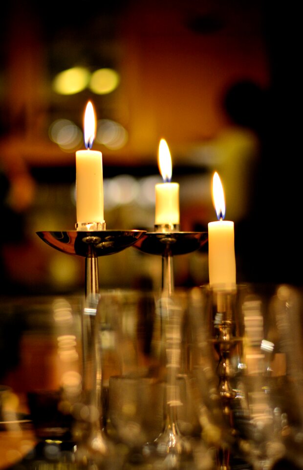 Lighting flame shining