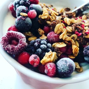 Useful meal blueberries