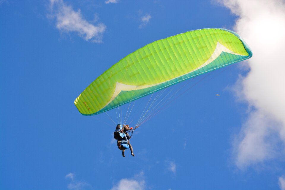 Green sail wing green adventure