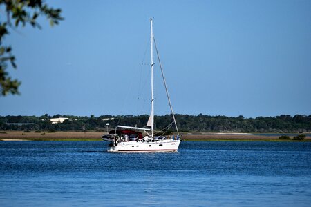 Sky boat sailboat photo