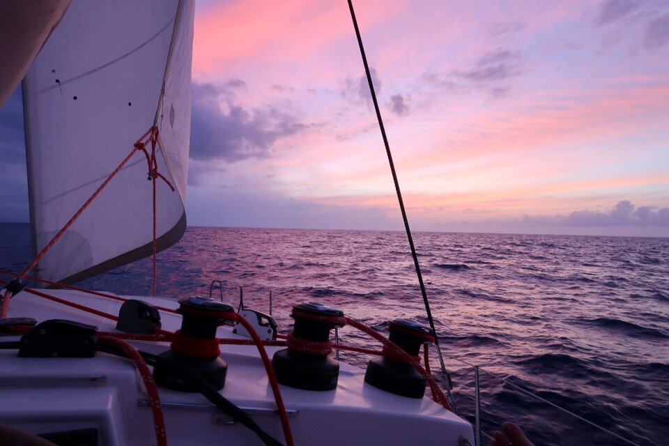 Sailboat yacht vacation