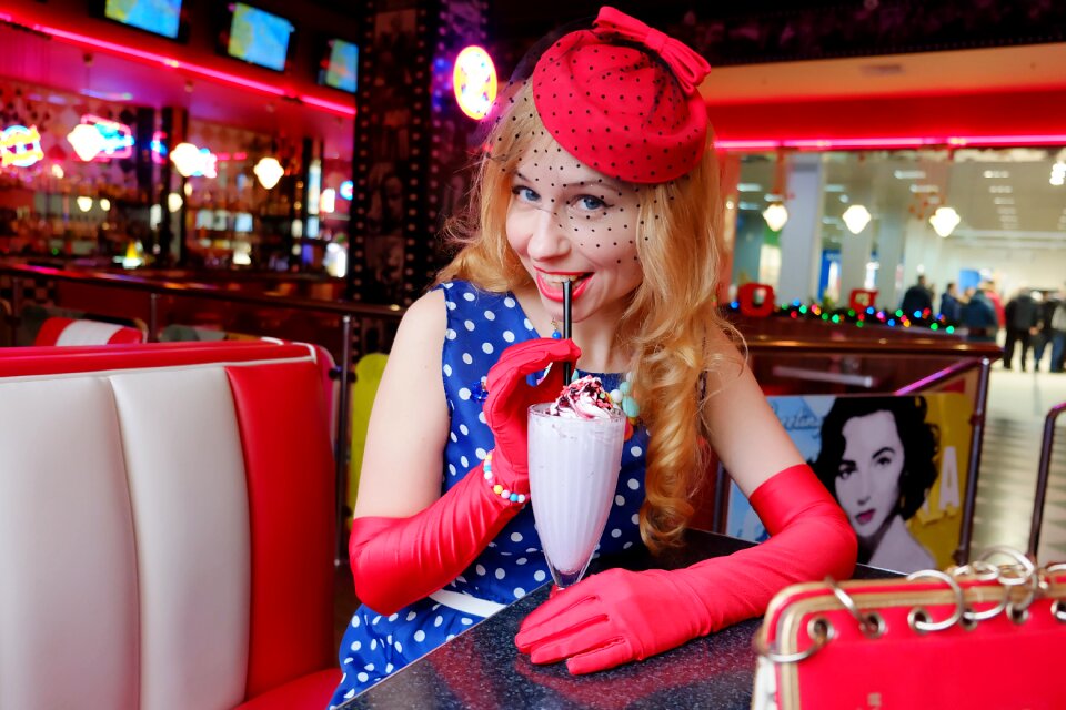 American cafe retro hollywood