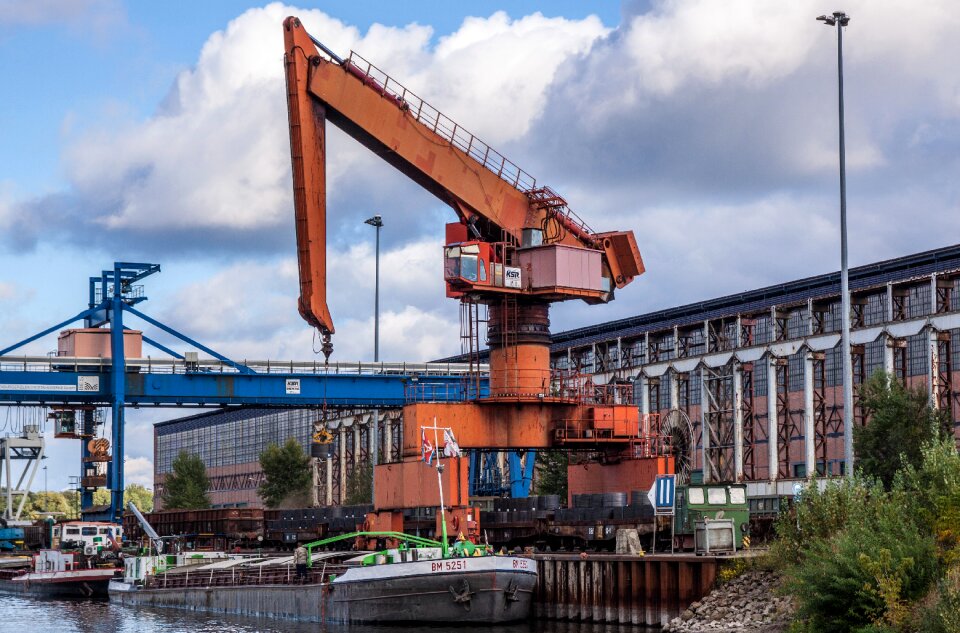 Cargo transport loading photo