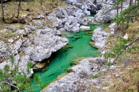 Torrent pools rocks