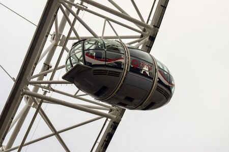 Attraction capsule wheel