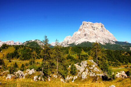 Italy rock belluno photo