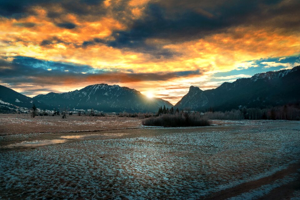 Landscape lighting sunlight