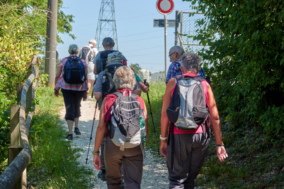 Human road landscape
