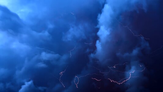 Thundercloud storm sky photo