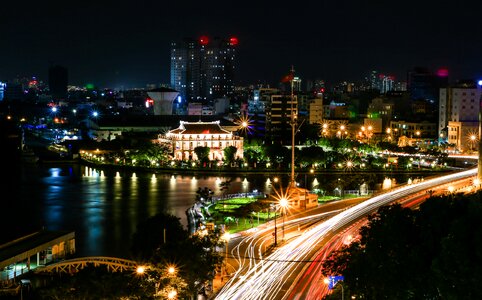 Vietnam night saigon