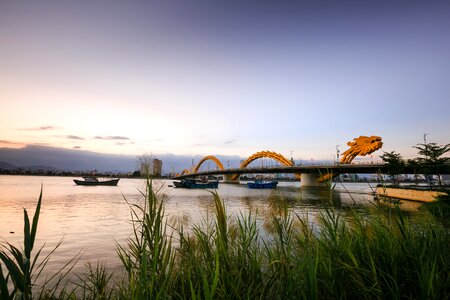 The city south river water