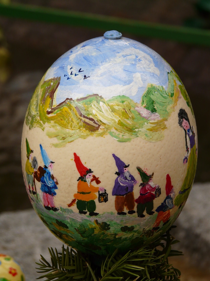 Easter egg easter paint