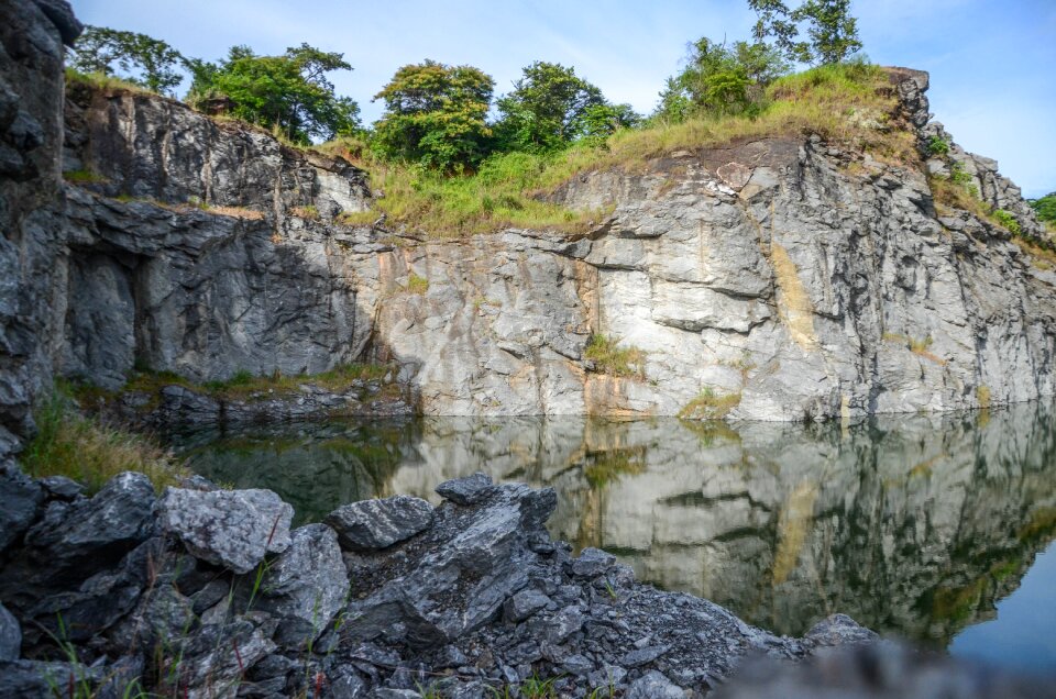 Stone agua landscape
