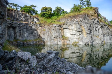 Stone agua landscape
