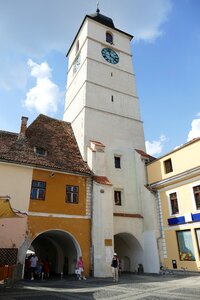 Hermannstadt architecture historic center photo