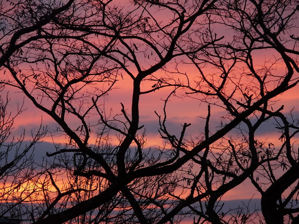 Sonnentuntergang sky afterglow
