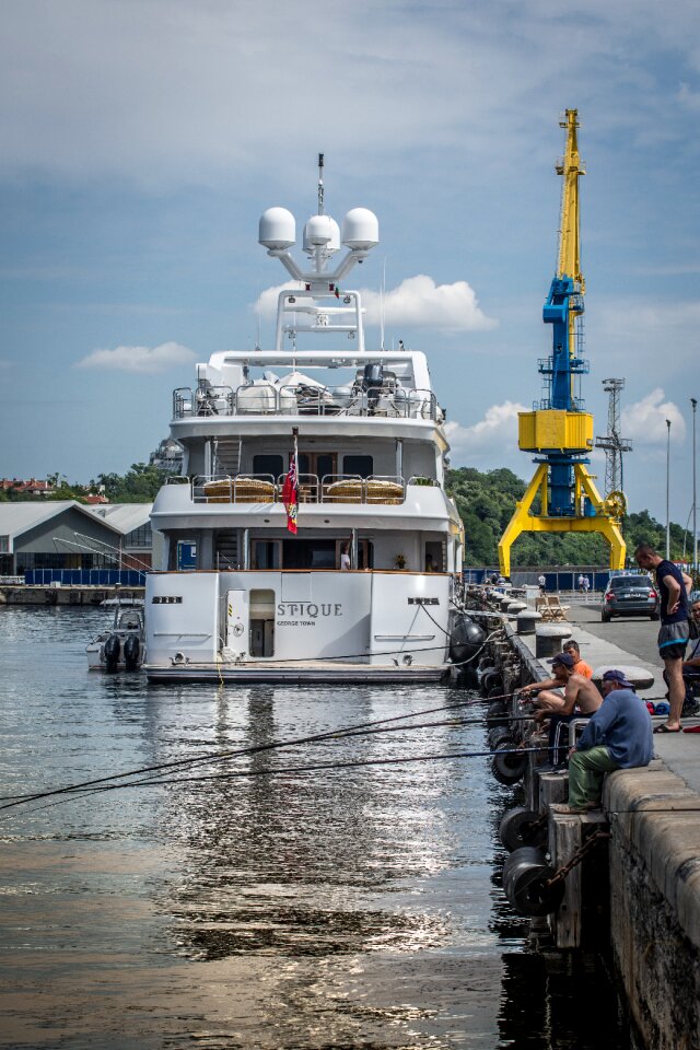 Yacht water sea