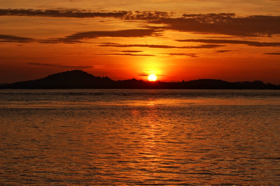 Island sky nature