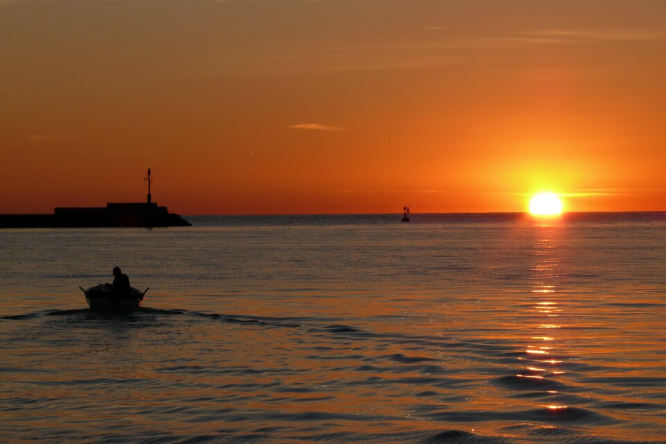 Croatia port fisherman