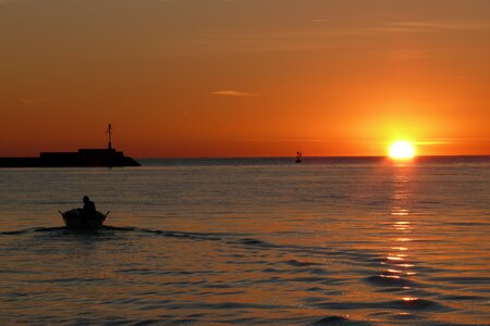 Croatia port fisherman photo