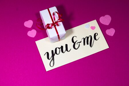 Heart amorous paper