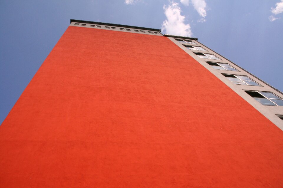 City color old buildings