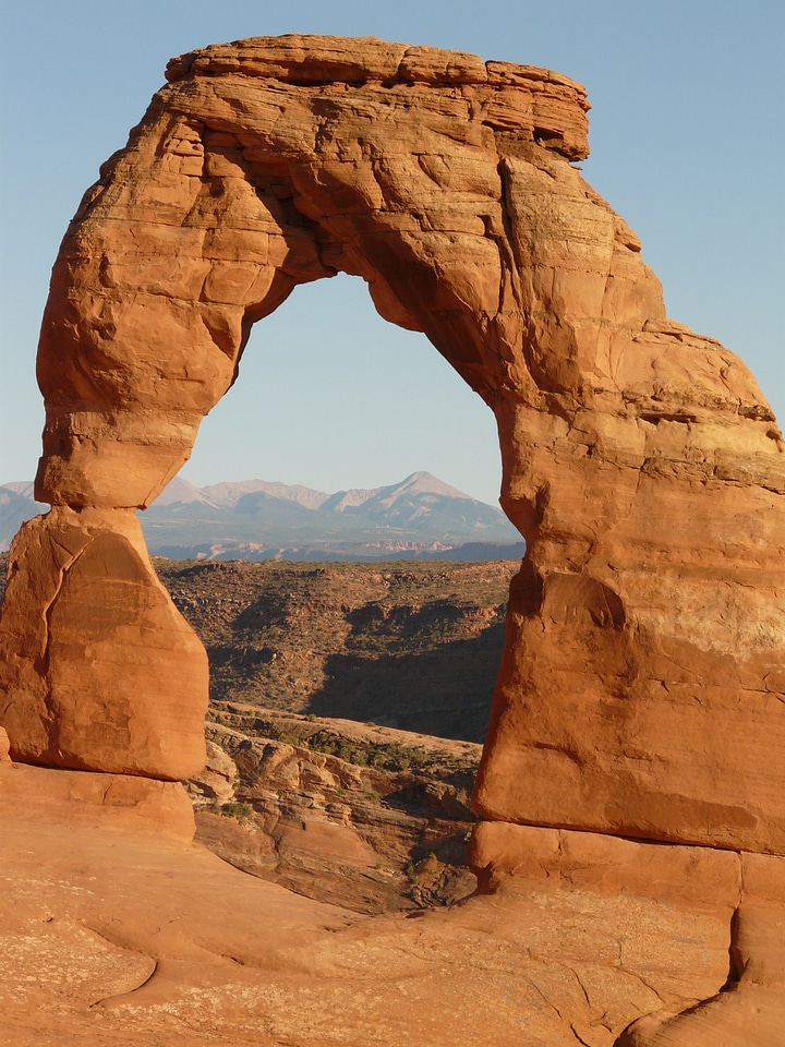 Delicate arch arches national park usa