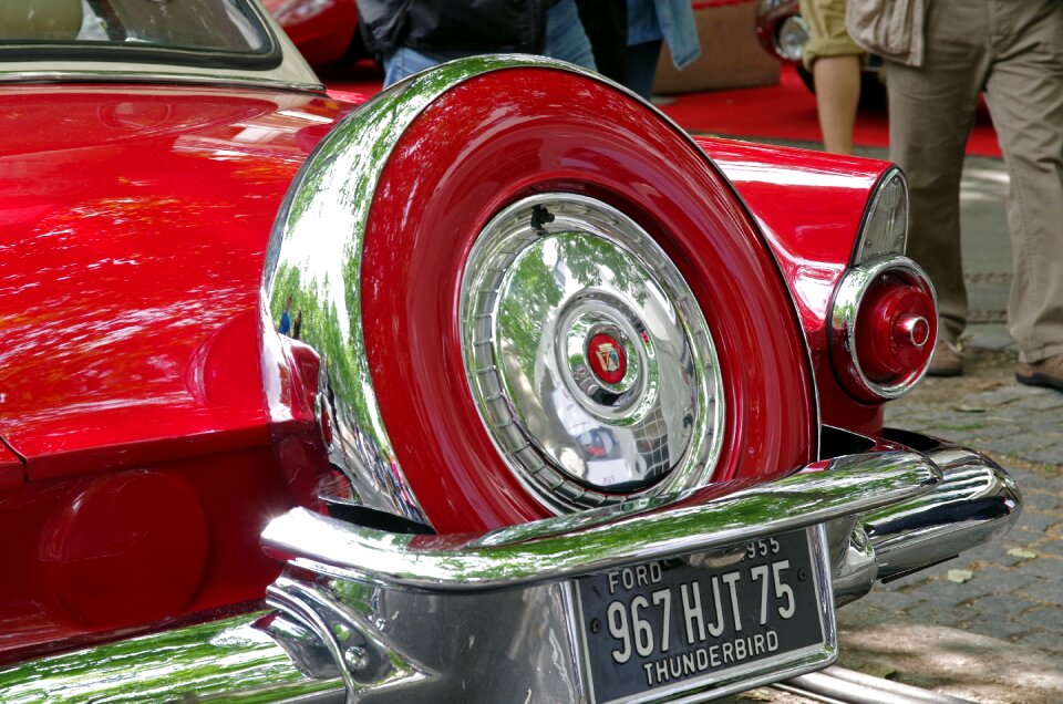 Spare wheel old automotive