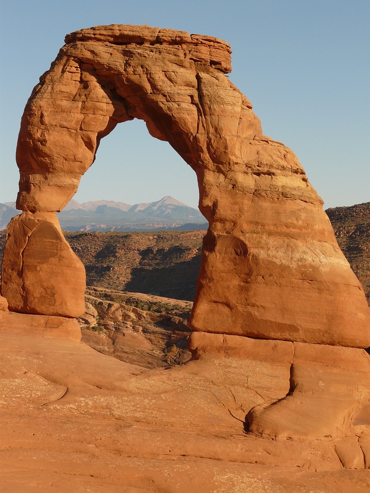 Delicate arch arches national park usa