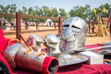 Battle armor medieval photo