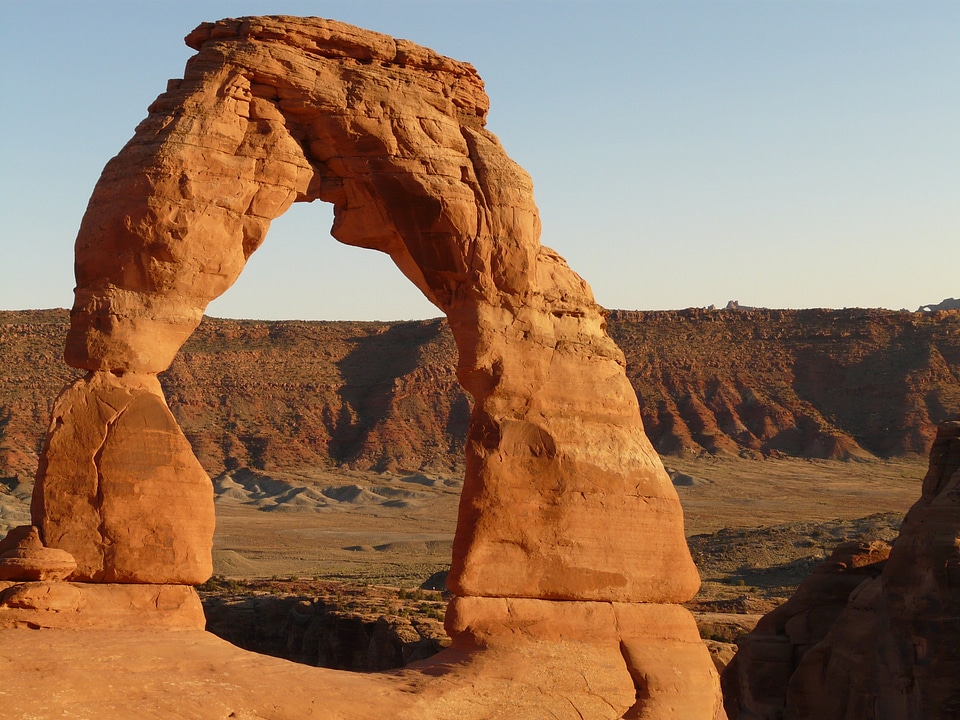 Delicate arch arches national park usa
