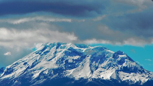 Ecuador landscape mountain photo