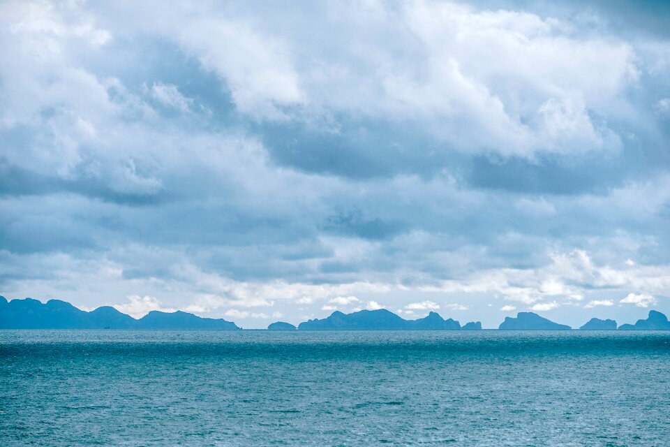 Clouds cloudy coast