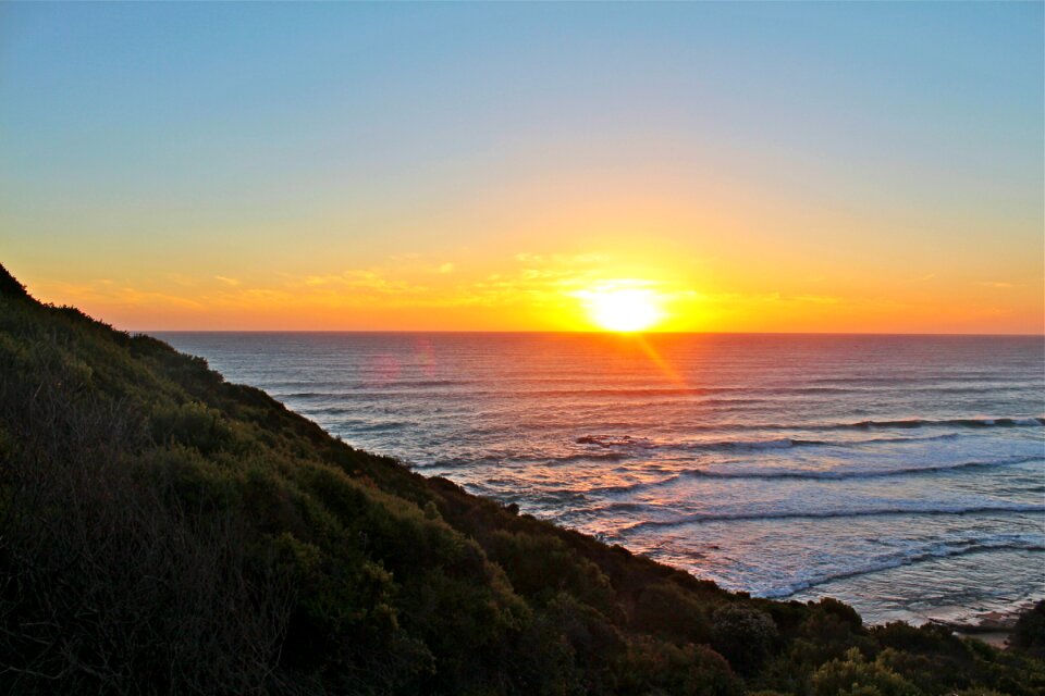 Beach coast landscape