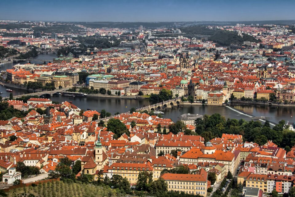 View castle cathedral